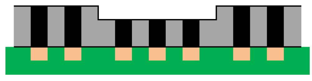 ハーフエッチング